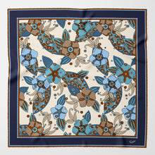 Load image into Gallery viewer, Lombardi - Silk Neckerchief - Blue
