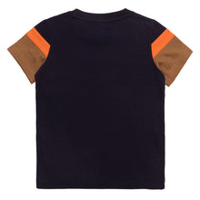 Load image into Gallery viewer, B141 Makobi Monogram KidsTee- Navy
