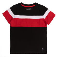 Load image into Gallery viewer, B141 Makobi Monogram KidsTee - Black
