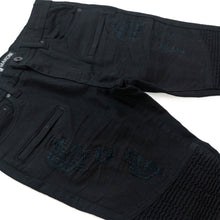 Load image into Gallery viewer, B1786 KIDS Rick Biker Jeans 2024 - Black Black
