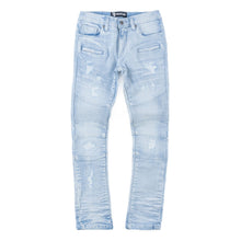 Load image into Gallery viewer, B1786 KIDS Rick Biker Jeans 2024 - Light Wash
