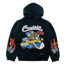Load image into Gallery viewer, B4200 Makobi KIDS Cruisin' Hoody - Black

