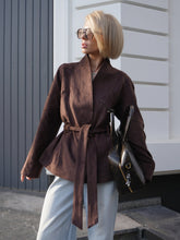 Load image into Gallery viewer, Eco Suede Jacket
