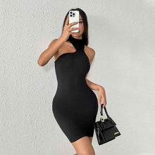 Load image into Gallery viewer, Egyptian &amp; European : Semi-High  Neck Dress
