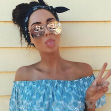 Load image into Gallery viewer, Luxury Brand Pilot Women's Sunglasses Fashion Aviation Vintage Sunglass

