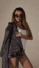 Load image into Gallery viewer, Ⓥ Mars Vegan Leather Jacket
