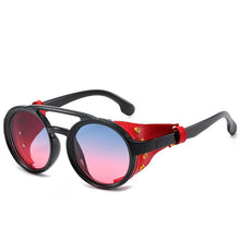 Load image into Gallery viewer, Steampunk Sunglasses Brand Design Round Sunglass
