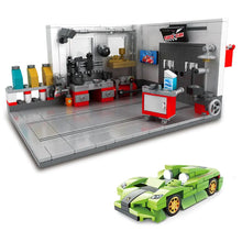Load image into Gallery viewer, Building Block Garage Car Toys - # BOT&amp;G53710008
