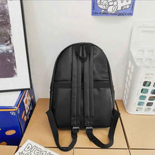 Load image into Gallery viewer, Elegant Leather Backpack Bag : With Fancy Zipper
