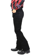 Load image into Gallery viewer, Holt Men&#39;s Jet Black Boot Cut Jeans
