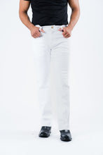 Load image into Gallery viewer, Holt Men&#39;s White Boot Cut Jeans
