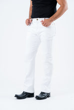 Load image into Gallery viewer, Holt Men&#39;s White Boot Cut Jeans
