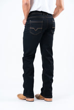 Load image into Gallery viewer, Holt Men&#39;s Jet Black Boot Cut Jeans
