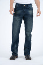 Load image into Gallery viewer, Holt Men&#39;s Mid Blue Boot Cut Jeans
