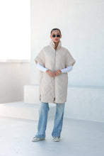 Load image into Gallery viewer, Bianca Relaxed Fit Embossed Vest
