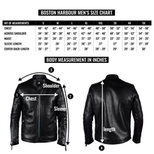 Load image into Gallery viewer, George Classic Black Leather Jacket

