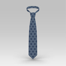 Load image into Gallery viewer, Blue Jerusalem Cross Necktie
