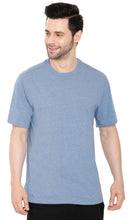 Load image into Gallery viewer, Men's Crew Neck Solid Color T-shirt in Short Sleeves and Relaxed Fit
