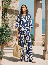 Load image into Gallery viewer, Linen Layered Asymmetric Top NOREEN
