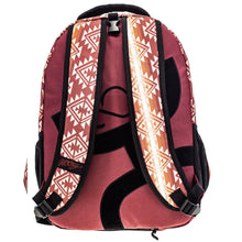 Load image into Gallery viewer, HOOey "Recess" Aztec Pattern All Over ( Maroon/White/Grey) - Backpack
