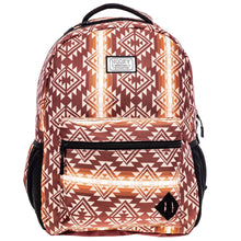 Load image into Gallery viewer, HOOey "Recess" Aztec Pattern All Over ( Maroon/White/Grey) - Backpack
