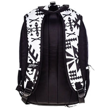 Load image into Gallery viewer, HOOey "Rockstar" Puebla Stone Aztec Pattern (Black/White) - Backpack
