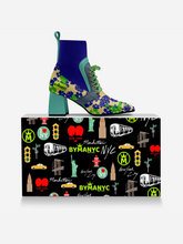 Load image into Gallery viewer, BYMANYC ® NYC Times Square Pulse: Vegan Women's Booties of Intense Luxury
