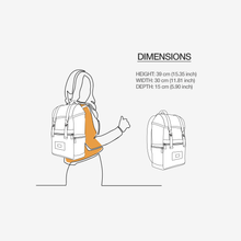 Load image into Gallery viewer, BYMANYC ® New York – NYC COUTURE Backpack in Zebra Print &amp; Neon Yellow
