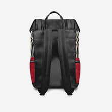 Load image into Gallery viewer, BYMANYC ® New York – NYC COUTURE Backpack in Fierce Red &amp; Noir Zebra
