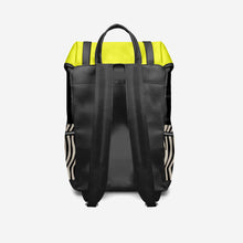 Load image into Gallery viewer, BYMANYC ® New York – NYC COUTURE Backpack in Zebra Print &amp; Neon Yellow

