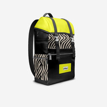 Load image into Gallery viewer, BYMANYC ® New York – NYC COUTURE Backpack in Zebra Print &amp; Neon Yellow

