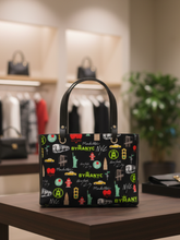 Load image into Gallery viewer, LA VIE EN ROSE Manhattan Handbag BYMANYC ® New York Vegan Elegance
