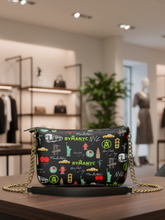 Load image into Gallery viewer, Vegan Bag NOIR COUTURE – BYMANYC ® New York Luxury Eco Design
