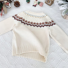 Load image into Gallery viewer, Baby Fair Isle Christmas Knit Sweater | NCS
