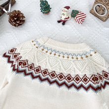 Load image into Gallery viewer, Baby Fair Isle Christmas Knit Sweater | NCS
