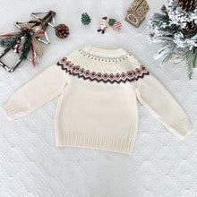 Load image into Gallery viewer, Baby Fair Isle Christmas Knit Sweater | NCS
