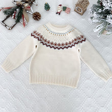 Load image into Gallery viewer, Baby Fair Isle Christmas Knit Sweater | NCS
