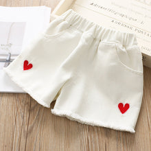 Load image into Gallery viewer, Girls' Embroidered Denim Shorts | For Ages 3-8 Years - # GIAA21410020
