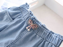 Load image into Gallery viewer, Girls' Denim Summer Shorts | For Ages 3-8 Years - # BAAA1B11010012 &amp; GIAA21410019

