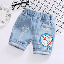 Load image into Gallery viewer, Boys' Denim Shorts for Ages 3-8 - Summer Style - # BOAA11410009
