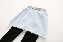 Load image into Gallery viewer, Autumn New Korean Style Girls Denim Skirt Pants - # GIAA21710001
