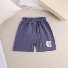 Load image into Gallery viewer, Cotton Linen Summer Shorts for Kids Ages 1-3 - # BAAA1B11010010
