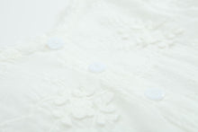 Load image into Gallery viewer, Summer Baby Girl White Embroidered Cotton Romper - # BAAA21110043
