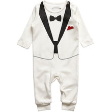 Load image into Gallery viewer, Gentleman Romper for Boys, Spring Autumn Bodysuit - # BAAA21110055
