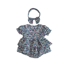 Load image into Gallery viewer, Summer Infant Baby Floral Romper | With Headband - # BAAA21110047
