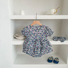 Load image into Gallery viewer, Summer Infant Baby Floral Romper | With Headband - # BAAA21110047
