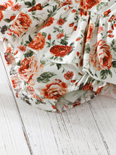 Load image into Gallery viewer, Sleeveless Floral Baby Girl Triangle Romper | With Headgear - # BAAA21110045
