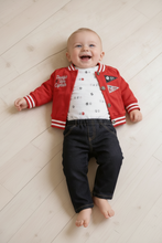 Load image into Gallery viewer, Newborn Fleece Hooded Jacket and Romper Set | 24 different models - # BAAA51210041
