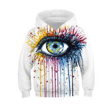 Load image into Gallery viewer, Children's Hooded Long-Sleeved Sweater | With Print - # BOAA13510047 &amp; GIAA23510033
