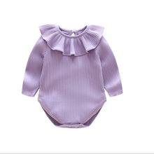 Load image into Gallery viewer, Newborn Baby Girl Romper | With Candy Ruffles | Outfit - # BAAA21110038
